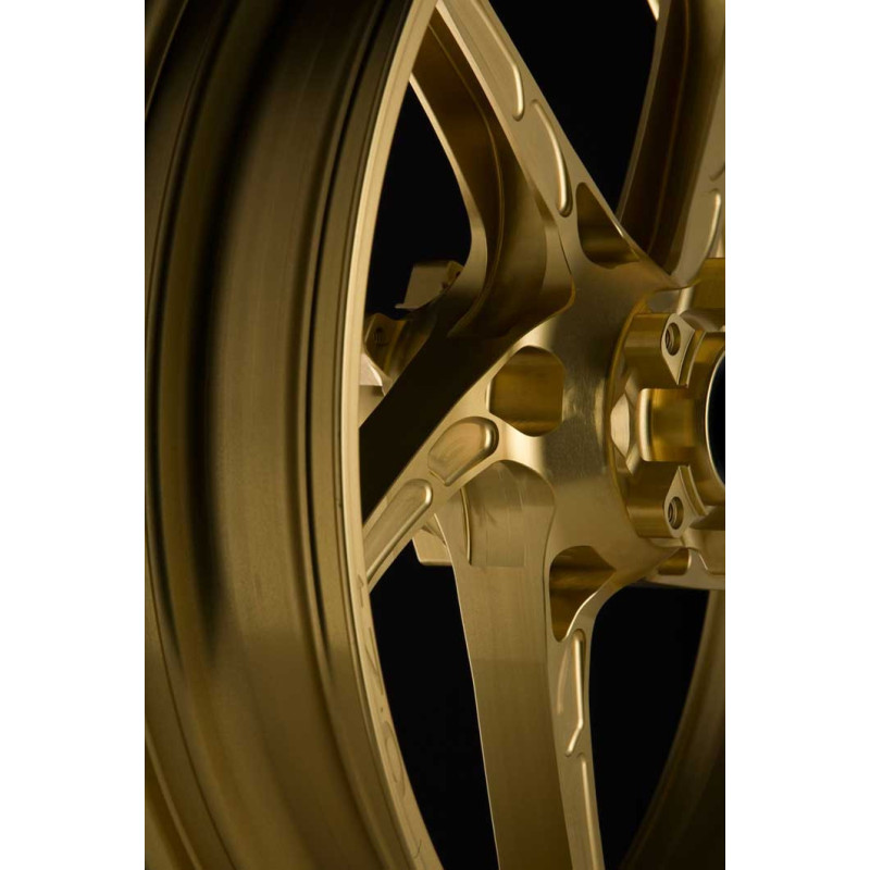 ROUE AVANT 17 X 3.5 ALUMINIUM FORGE PIEGA OZ
