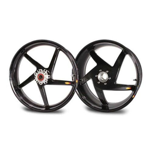 ROUES CARBONE HOMOLOGUEES 5 BATONS