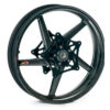 ROUES CARBONE HOMOLOGUEES 5 BATONS