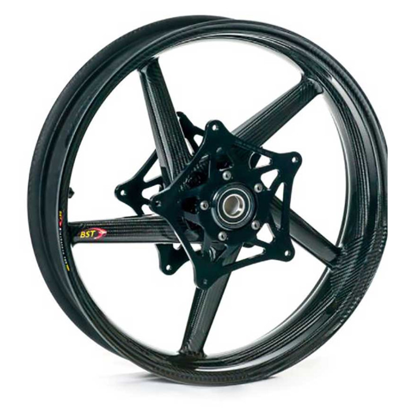 ROUES CARBONE HOMOLOGUEES 5 BATONS