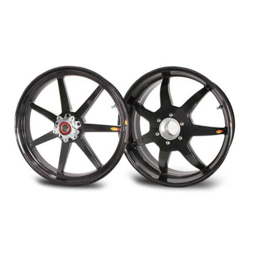 ROUES CARBONE HOMOLOGUEES 7 BATONS