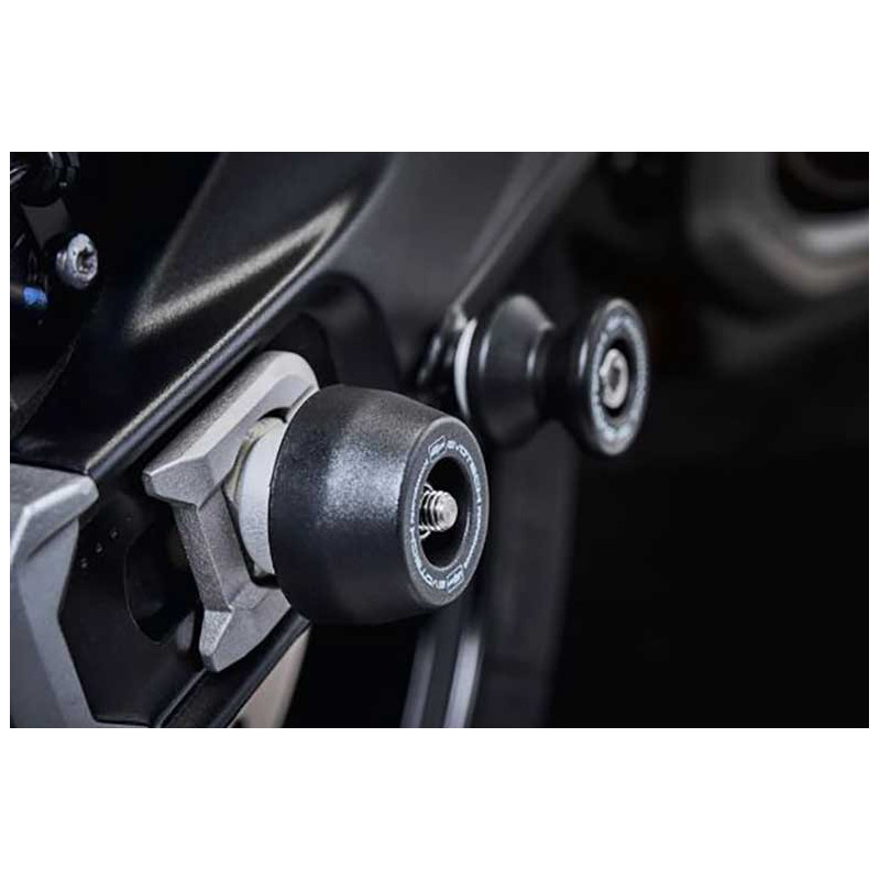 ROULETTE DE PROTECTION ARRIÈRE EVOTECH – TRIUMPH TIGER SPORT 800 (2025+)