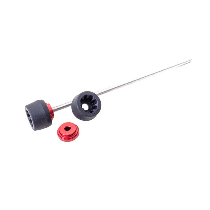 ROULETTE PROTECTION FOURCHE EVOTECH KTM 125 / 390 DUKE  '24-'25 AVEC Ã©CROU EVOT