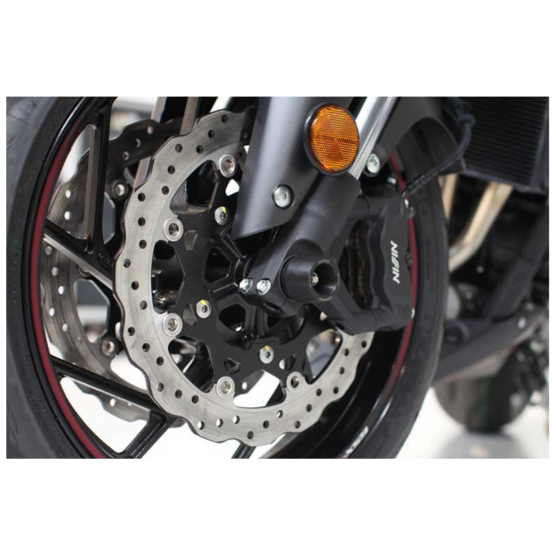 ROULETTES DE PROTECTION ROUE AVANT EVOTECH SUZUKI GSXS 750