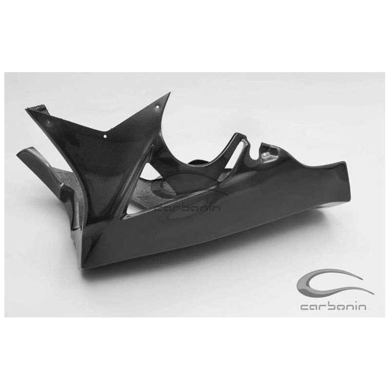 Sabot pour echappement carbone Racing visserie Inox