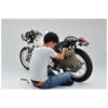 SACOCHE LATERALE MOTO VINTAGE KAKI ETANCHE DAYTONA 8L