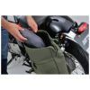 SACOCHE LATERALE MOTO VINTAGE KAKI ETANCHE DAYTONA 8L