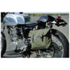 SACOCHE LATERALE MOTO VINTAGE KAKI ETANCHE DAYTONA 8L