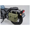 SACOCHE LATERALE MOTO VINTAGE KAKI ETANCHE DAYTONA 8L
