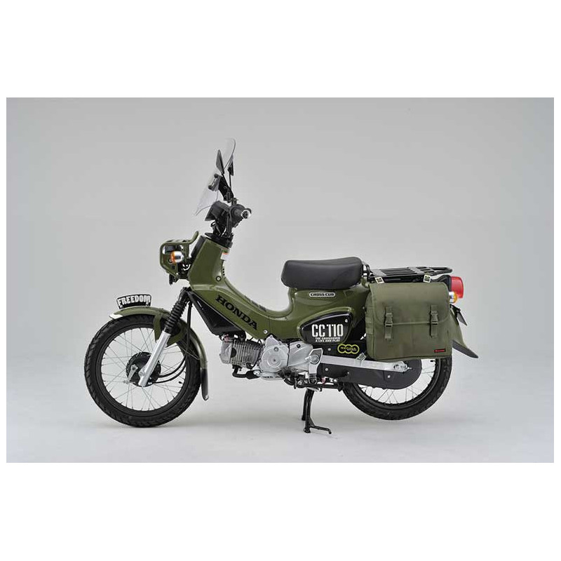 SACOCHE MOTO VINTAGE KAKI DAYTONA 20L