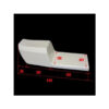 SELLE FIBRE DE VERRE CAFE RACER MAXTON REPLICA