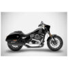 SILENCIEUX INOX ZARD 2 EN 1 HARLEY-DAVIDSON SPORT GLIDE