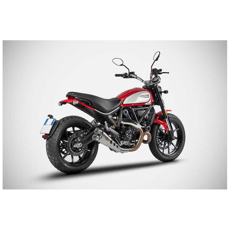 SILENCIEUX INOX ZARD DUCATI SCRAMBLER 800