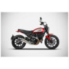 SILENCIEUX INOX ZARD DUCATI SCRAMBLER 800