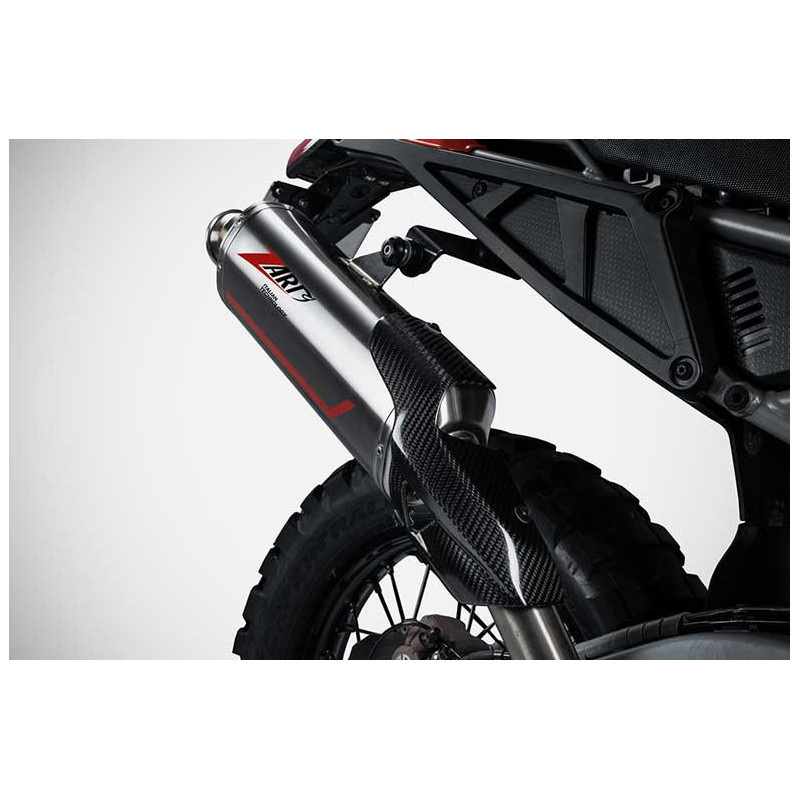SILENCIEUX INOX ZARD HOMOLOGUE E5 APRILIA TUAREG 660