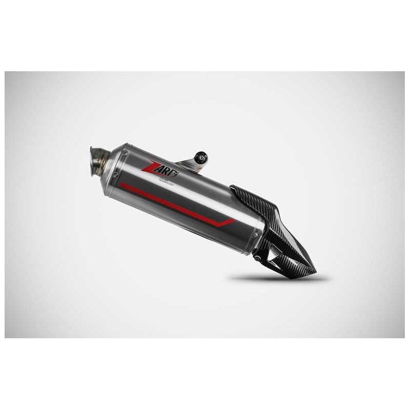SILENCIEUX INOX ZARD HOMOLOGUE E5 APRILIA TUAREG 660