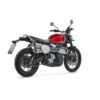 SILENCIEUX INOX ZARD TRIUMPH SCRAMBLER 1200