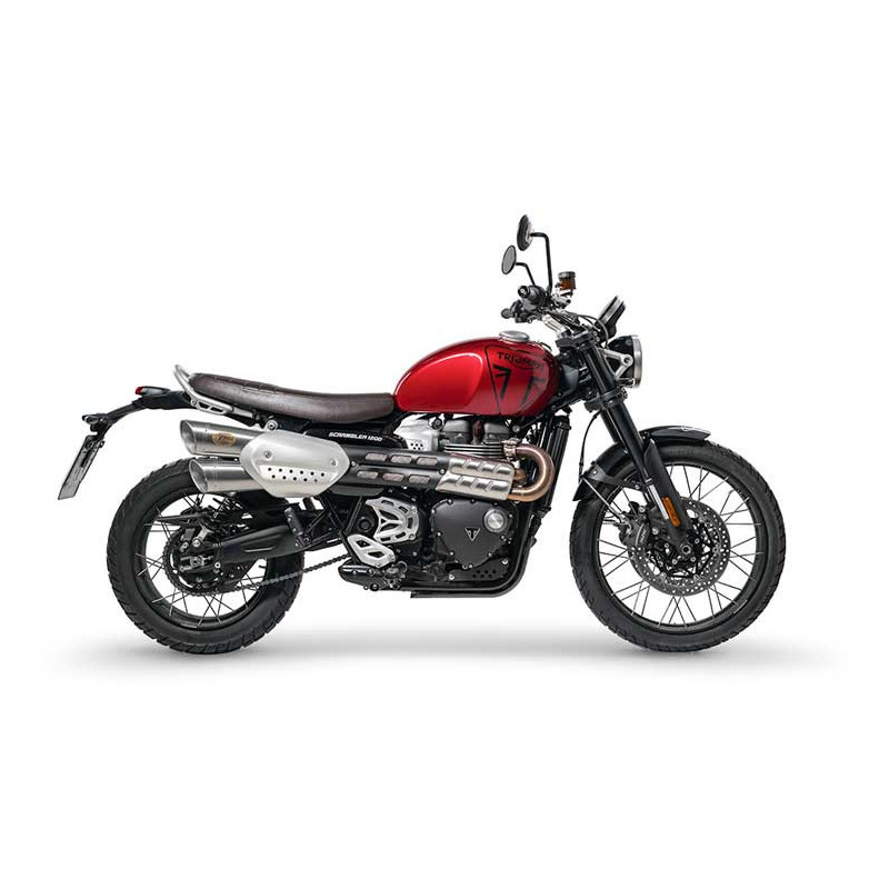 SILENCIEUX INOX ZARD TRIUMPH SCRAMBLER 1200