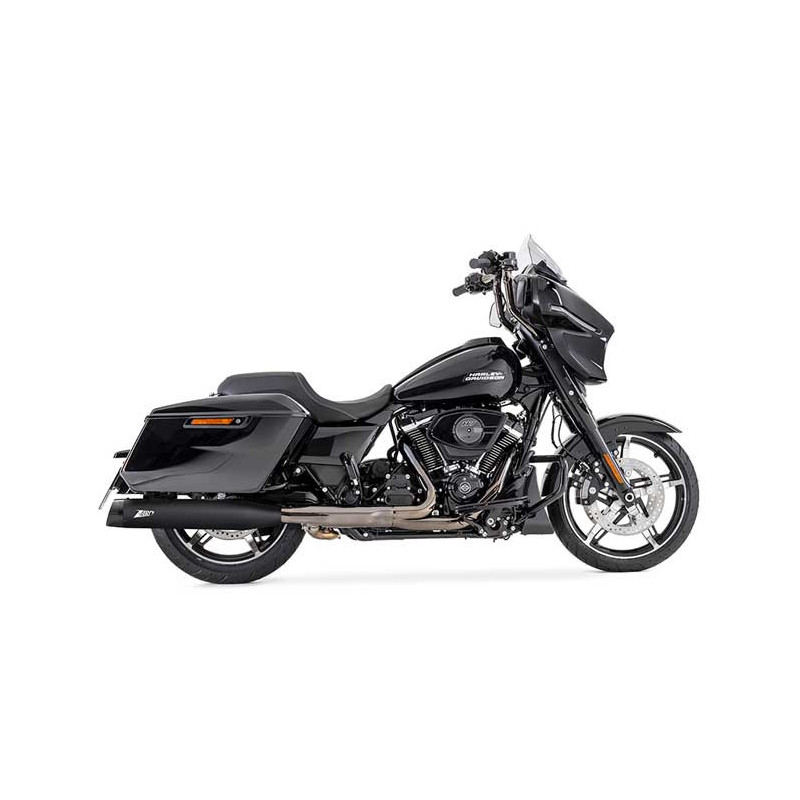 Silencieux RACING INOX ZARD HARLEY DAVIDSON ROAD KING-ROAD GLIDE-STREET GLIDE
