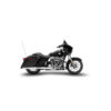 Silencieux RACING INOX ZARD HARLEY DAVIDSON ROAD KING-ROAD GLIDE-STREET GLIDE