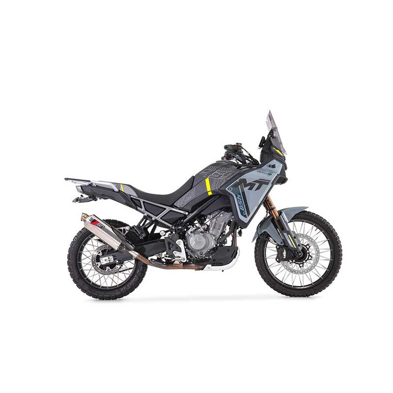 SILENCIEUX ZARD CF MOTO MT450 PARE CHALEUR CARBONE DE SERIE