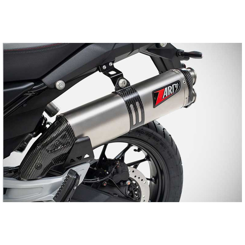 SILENCIEUX ZARD INOX MOTO GUZZI V85 TT 2025/*
