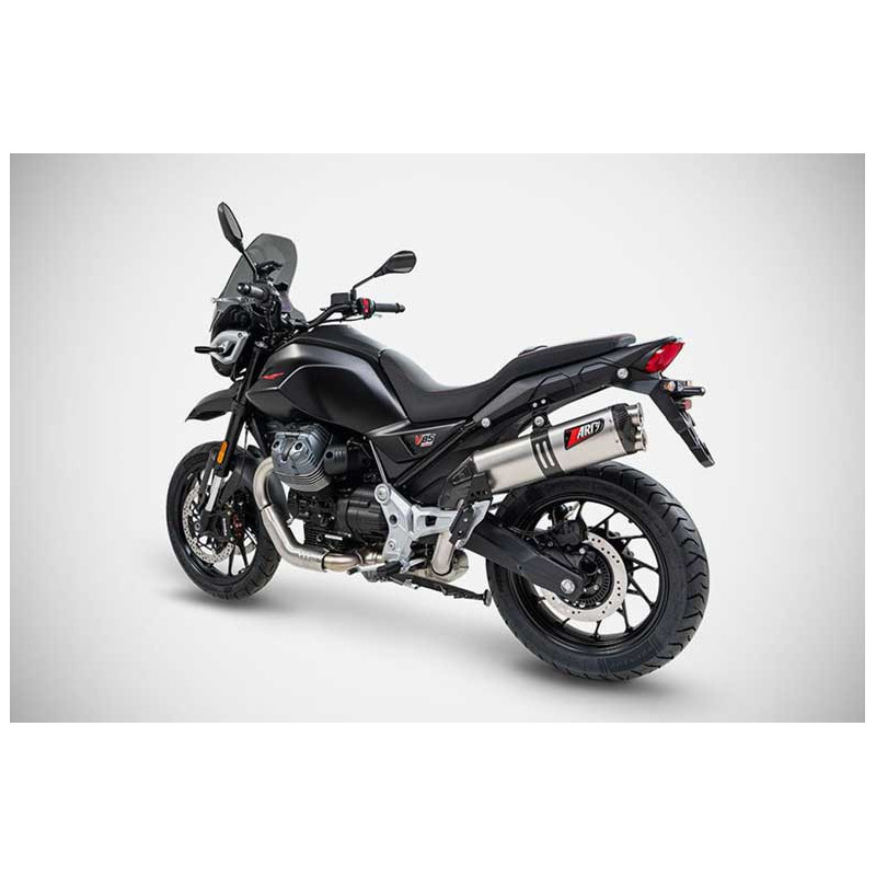 SILENCIEUX ZARD INOX MOTO GUZZI V85 TT 2025/*