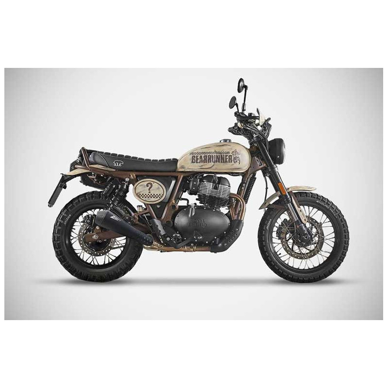 SILENCIEUX ZARD INOX ROYAL ENFIELD BEAR 650