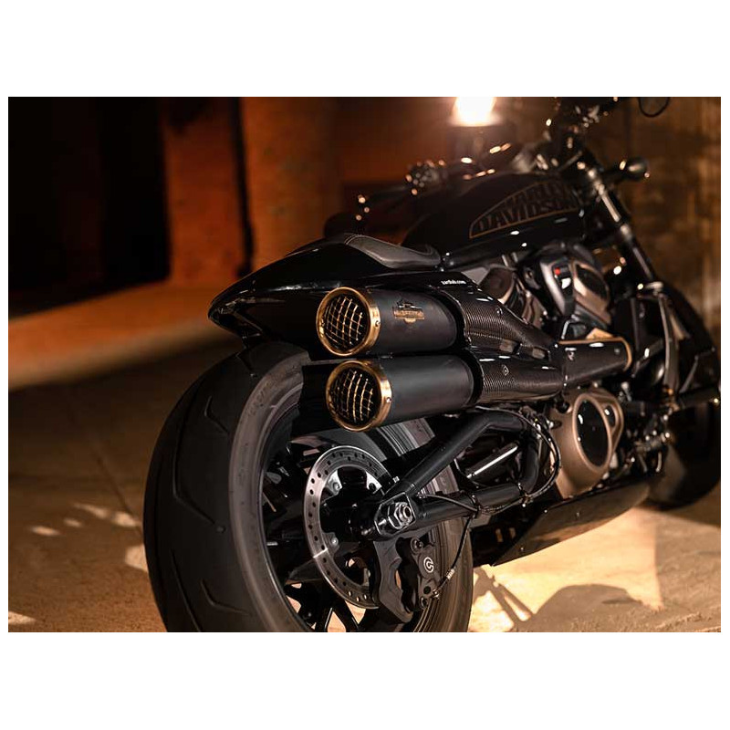 SILENCIEUX ZARD TOP GUN HARLEY DAVIDSON SPORTSTER S 1250