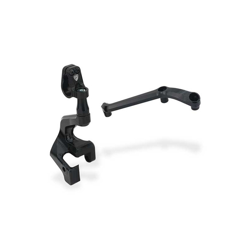 SUPPORT AMORTISSEUR DE DIRECTION PONTET CNC RACING RM251 DUCATI