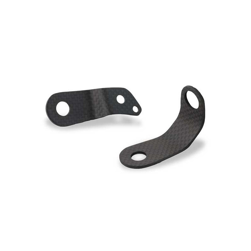 SUPPORT BOCAL DE LIQUIDE DE FREIN ET EMBRAYAGE AVANT CARBONE MAT CNC RACING Duca