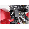 SUPPORT CENTRAL GUIDON 22.2MM NOIR