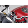SUPPORT CENTRAL GUIDON 22.2MM NOIR