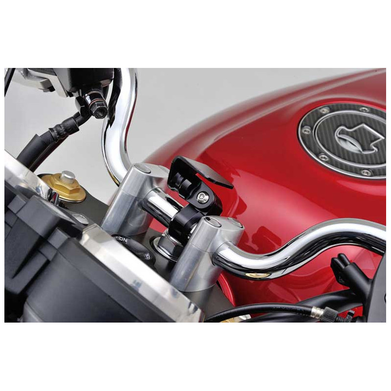 SUPPORT CENTRAL GUIDON 22.2MM NOIR