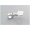 SUPPORT CENTRAL GUIDON 22.2MM SILVER