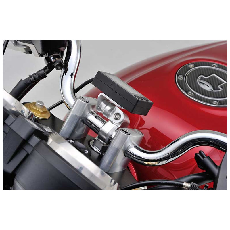 SUPPORT CENTRAL GUIDON 22.2MM SILVER