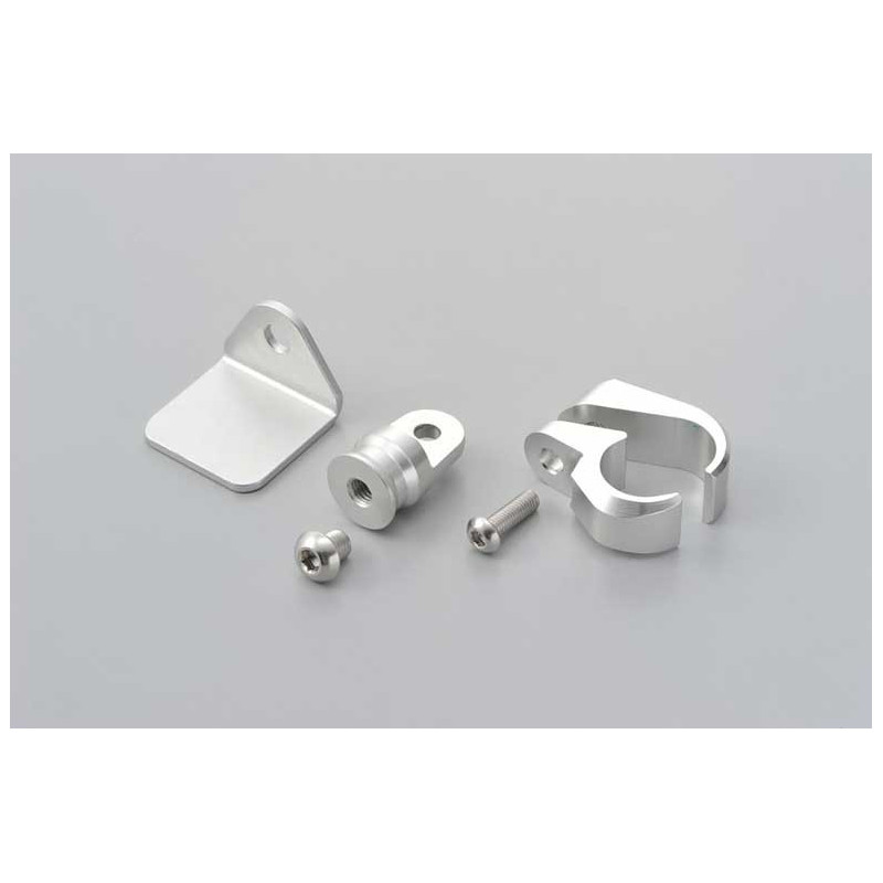 SUPPORT CENTRAL GUIDON 22.2MM SILVER