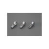 Support chrome pour compteurs et retroviseurs. diamètre de guidon 22mm. Filetage