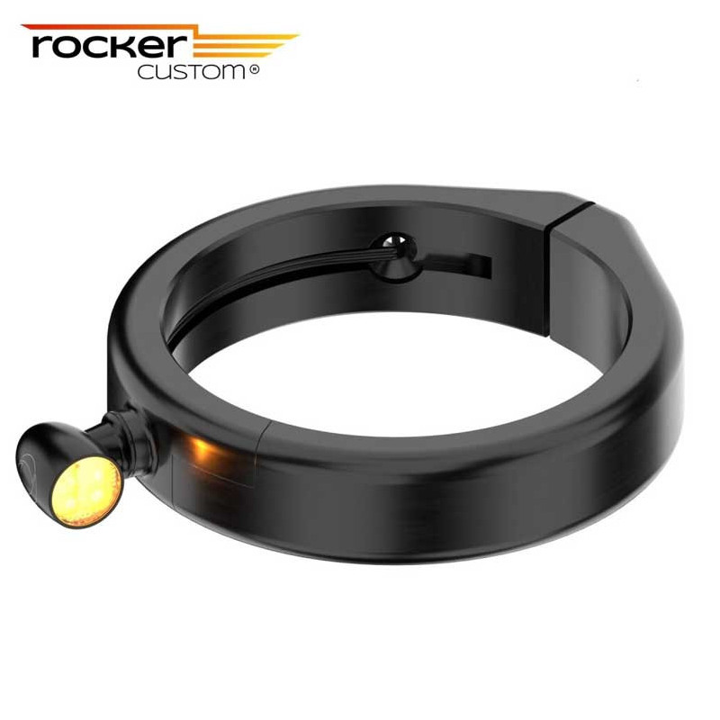 SUPPORT DE CLIGNOTANT DESIGN DE 39MM SUR LES TUBES DE FOURCHE POUR CLIGNOTANTS K