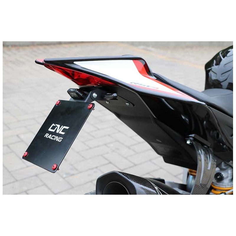 SUPPORT DE PLAQUE D'IMMATRICULATION RÉGLABLE APRILIA