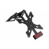Support de plaque d'immatriculation réglable MV Agusta F3 Support de plaque d'immatriculation réglable MV Agusta F3