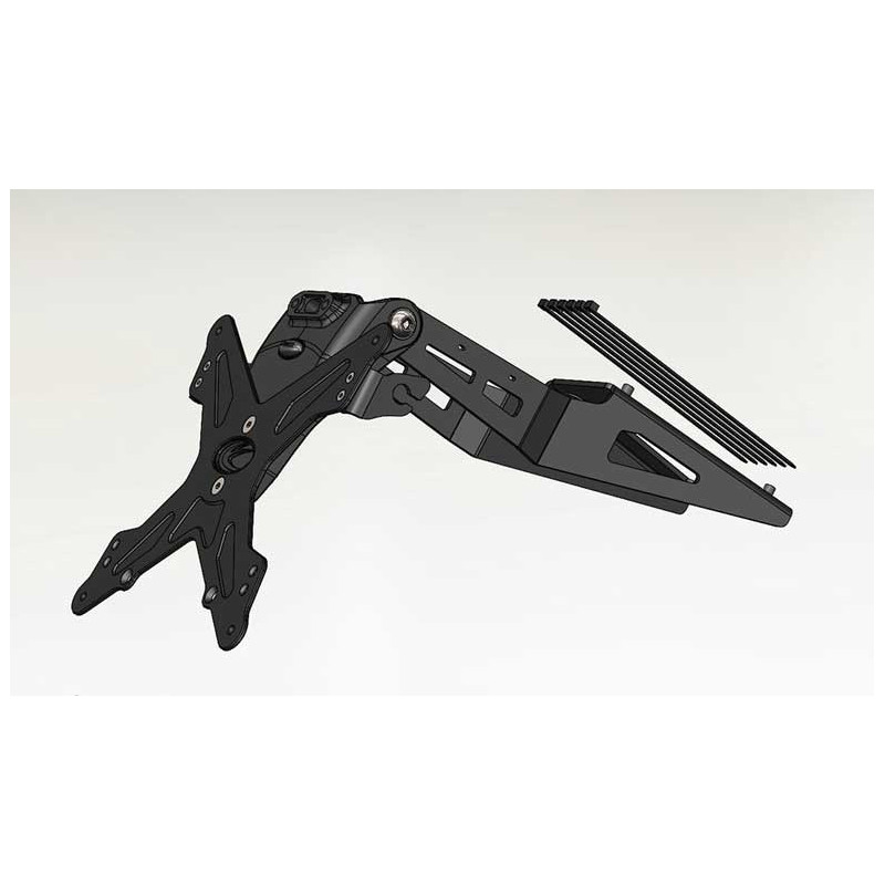 SUPPORT DE PLAQUE DUCATI MONSTER 890 2026 EVOTECH SUPPORT DE PLAQUE DUCATI MONSTER 890 2026 EVOTECH