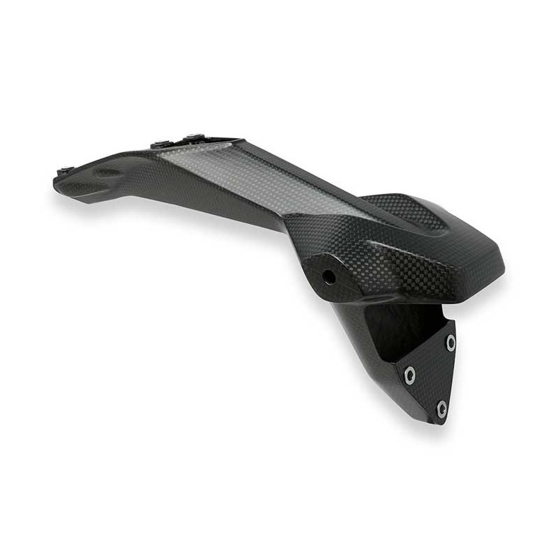 SUPPORT DE PLAQUE DUCATI PANIGALE CARBONE MAT