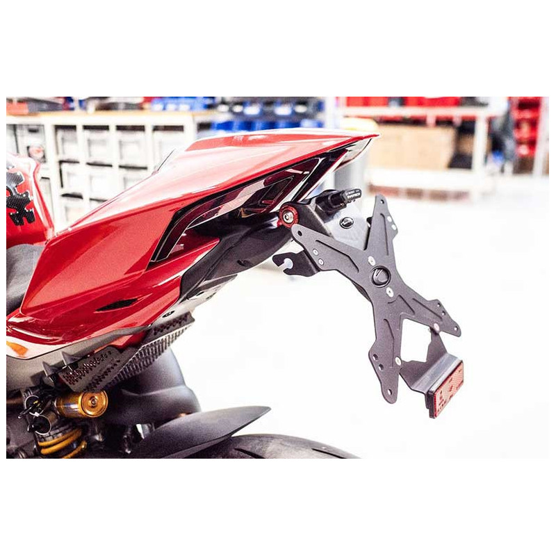 SUPPORT DE PLAQUE EVOTECH DUCATI PANIGALE V4 2025