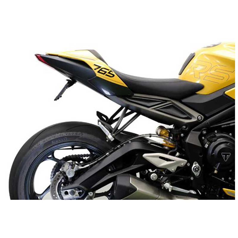 SUPPORT DE PLAQUE EVOTECH DYNAMIC POUR TRIUMPH STREET TRIPLE (2013-2016)