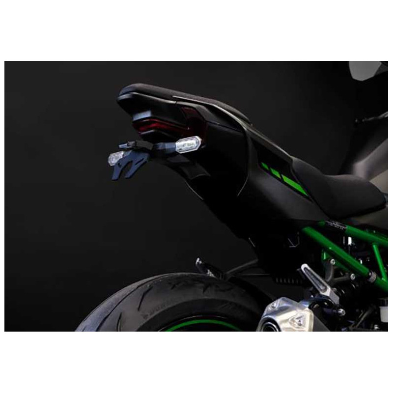SUPPORT DE PLAQUE EVOTECH KAWASAKI Z900 SE TIDY TAIL (2025+)