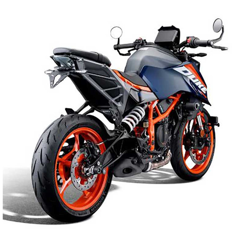 SUPPORT DE PLAQUE EVOTECH PERFORMANCE KTM 125/390 DUKE 2024/*