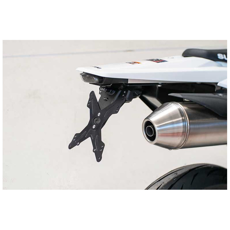 SUPPORT DE PLAQUE EVOTECH | SUZUKI DR-Z4 SUPPORT DE PLAQUE EVOTECH | SUZUKI DR-Z4