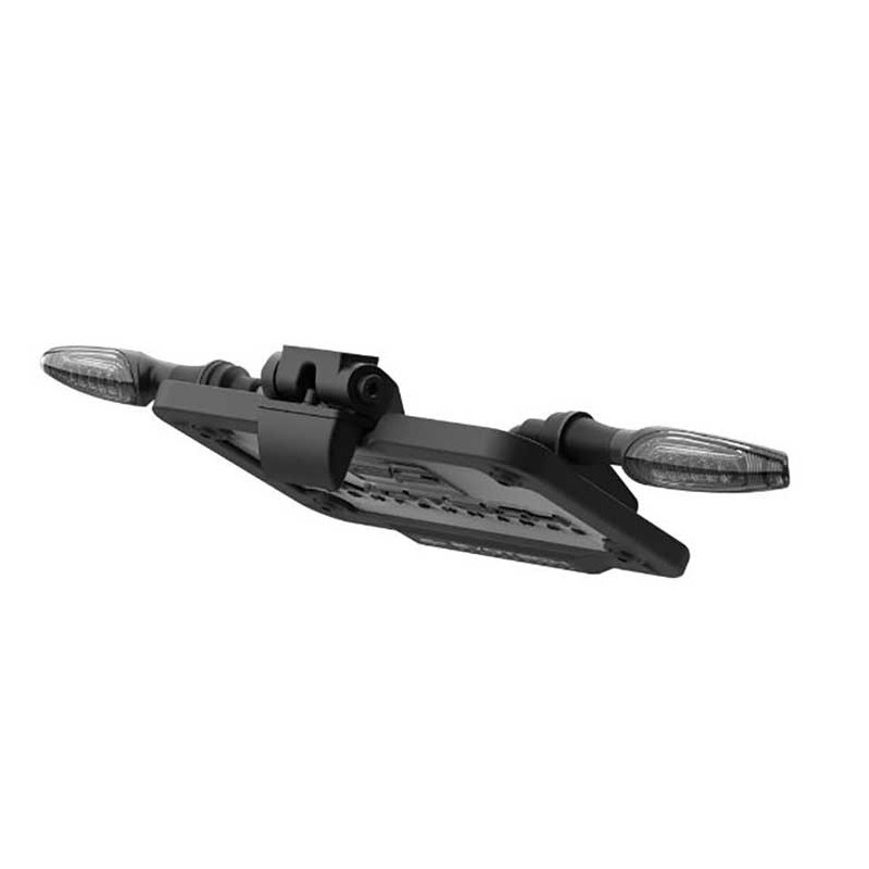 SUPPORT DE PLAQUE EVOTECH TUCK 'N' RIDE AVEC CLIGNOTANTS - DUCATI PANIGALE V4