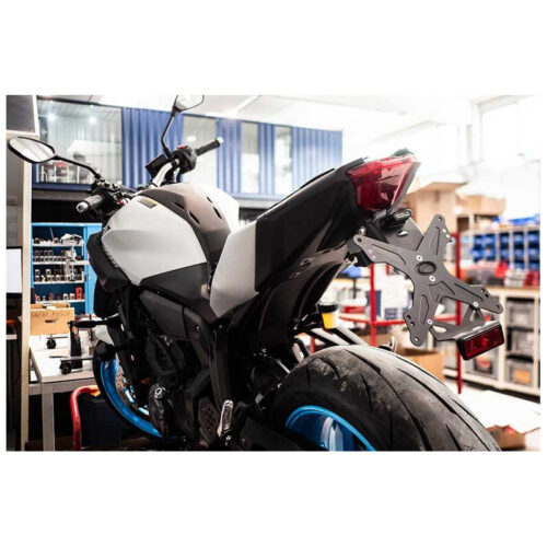 SUPPORT DE PLAQUE MT-07 2025+ EVOTECH
